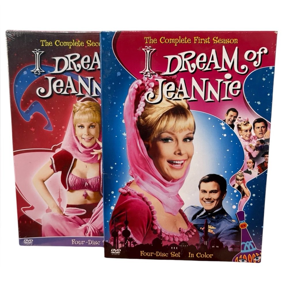 Classic Tv Show I Dream of Jeannie DVD Set Season 1 & 2